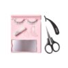 KISS Lash 11 False Eyelashes, 'Effortless', 12 mm, Includes 1 Pair Of Eyelash, Measuring Tool, Scissors, Lash Adhesive, Applicator, Mirror, Contact Lens Friendly, Easy to Apply, Reusable Strip Lashes