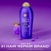OGX Thick & Full + Biotin & Collagen Volumizing Shampoo, Nutrient-Infused Hair Shampoo with Vitamin B7 Biotin Gives Hair Volume & Body for 72+ Hours, Sulfate-Free Surfactants, 25.4 fl. oz