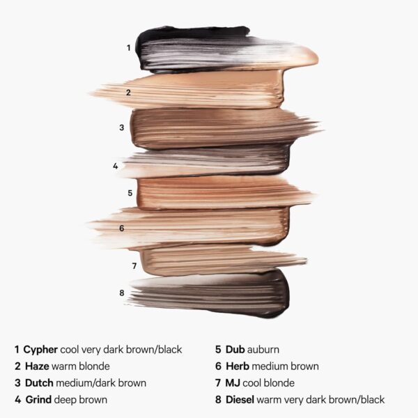 Milk Makeup KUSH Fiber Brow Gel - Thickening Brow Gel - Soft, Flexible Hold - Vegan, Cruelty Free