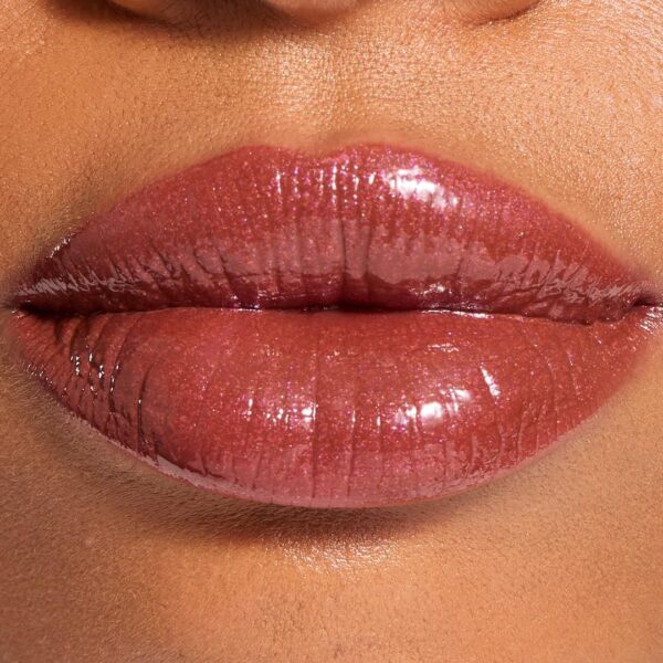 Revolution, Pout Lip Gloss Stick, Pigmented High-Shine Formula with Hyaluronic Acid & Vitamin E, Vegan & Cruelty-Free, Shimmer Toasted Caramel, 0.1 fl oz