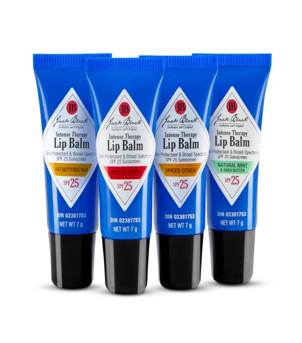 Jack Black Holiday - The Balm Squad Intense Therapy Lip Balm SPF 25 Gift Set For Men