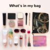 Linen Makeup Bag For Women, Waterproof Travel Cosmetic Organizer Lightweight Zipper Travel Toiletry Bag Organizer Bike Makeup Brushes Storage Bag