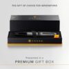 Cross Bailey Refillable Fountain Presented in a Premium Gift Box - Medium Point, Black Ink, Matte Gray