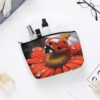 Makeup Bag for Women Cosmetic Bags Ladybug Daisy Travel Toiletry Bag Cute Zipper Make Up Bags Large Capacity Make Up Case Organizer Portable Makeup Pouch for Travelling Gift