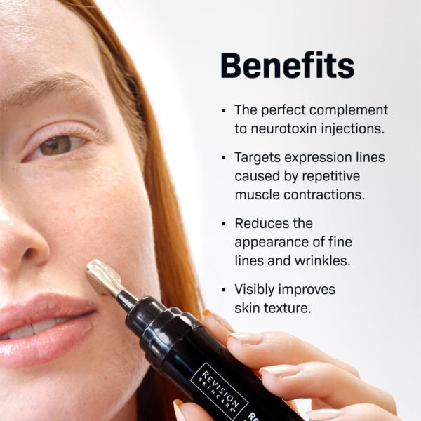 Revision Skincare Revox™ Line Relaxer, Targeted Under Eye Serum with Hyaluronic Acid, Improves Fine Lines and Wrinkles