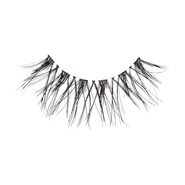 KISS Sister Nature False Eyelashes, 'Dawn', 12 mm, 100% Natural Hair, Recyclable Paper Box, Printed with Soy Ink, Cruelty Free, Vegan, Includes 1 Pair of Reusable Strip Lashes