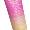 Pacifica Pineapple Swirl Curl Defining Cream for Curly Hair 4 oz – Frizz Control & Curl Enhancer Styling Cream for Curly & Wavy Hair Coconut Oil & Hyaluronic Acid Defines & Adds Bounce Without Crunch