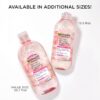 Garnier Micellar Water with Rose Water and Glycerin, Hydrating Facial Cleanser & Makeup Remover, For All Skin Types, Vegan, Cruelty Free, 23.7 Fl Oz (700mL), 1 Count