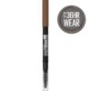 Maybelline TattooStudio Waterproof Eyebrow Pencil, Sharpenable, Longwear, Long Lasting, Pigmented Eyebrow Pencil for Defined Brows, Soft Brown, 1 Count