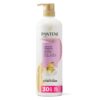 Pantene Infinite Lengths Conditioner with Biotin + Collagen, Strengthens Brittle Hair, Up to 90% Less Breakage, 1 Minute Miracle, Safe for Color Treated Hair, Floral Scent, 30 Fl Oz