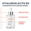 Avène Hyaluron ACTIV B3 Concentrated Plumping Serum, Light-weight hydrating serum, powered by Niacinamide + Pure Hyaluronic Acid, Firms & Plumps the skin for a healthy complexion 1 oz