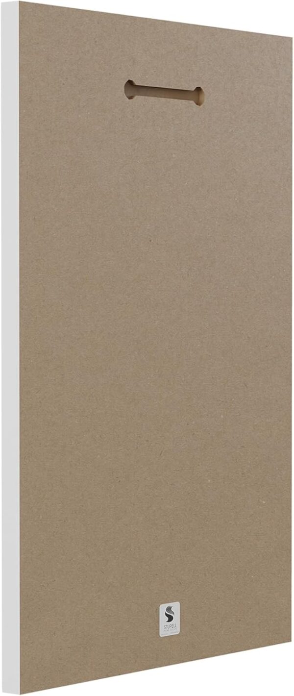 Stupell Industries Leopard Print Perfume Bottle Glam White Spring Florals, Design by Carol Robinson Wall Plaque, 10 x 15