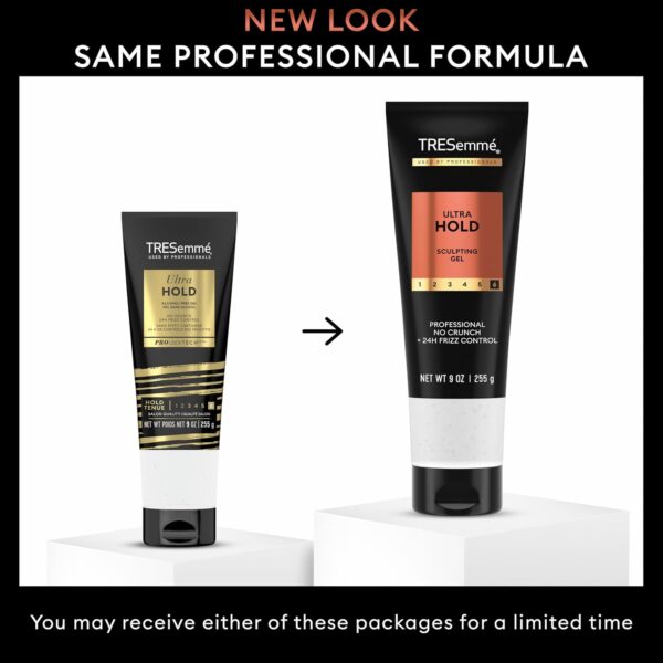 TRESemmé Alcohol-Free Gel Ultra Hold for 24H Frizz Control, with Pro Lock Technology, 9 oz