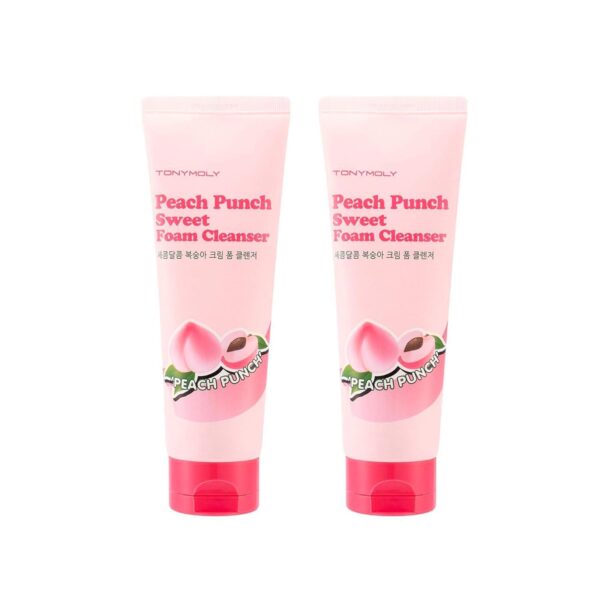 TONYMOLY Peach Punch Sweet Foam Cleanser