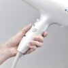 Panasonic Nanoe Salon Hair Dryer with Oscillating QuickDry Nozzle, Diffuser and Concentrator Attachments, 3 Speed Heat Settings for Easy Styling and Healthy Hair - EH-NA67-W (White)