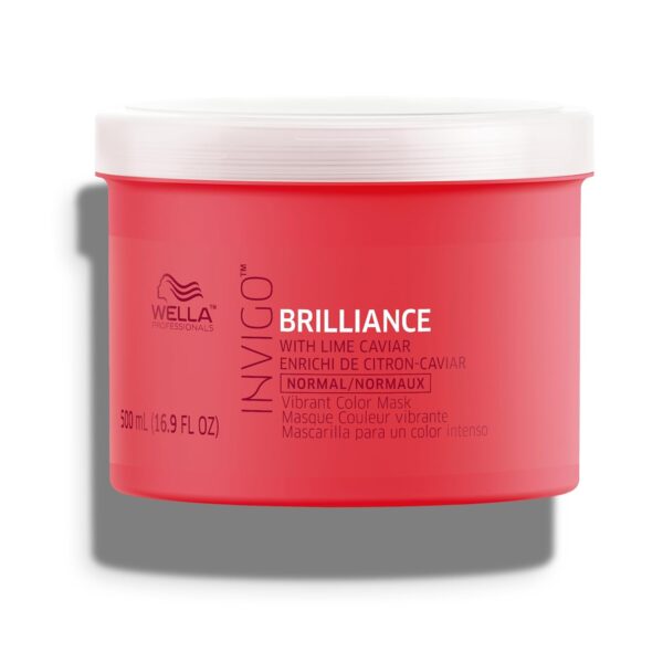 Wella Professionals Invigo Brilliance Hair Mask for Colored Conditioning Treatment Color Vibrancy 5.07 oz
