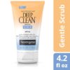 Neutrogena Deep Clean Gentle Daily Facial Scrub, Oil-Free Cleanser 4.2 fl. Oz