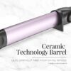 REMINGTON® Curling Wand/Hair Waver, Oval Barrel, for Deep Waves, CI50U3