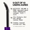 Pacifica Beauty | Activist Curling Mascara | Black | Volume and Length | Vegan Brush | Glass Tube | Clean Eye Makeup | Plant-Fibers | Microplastic + Nylon 6 Free | Vegan, Talc-Free, Cruelty-Free