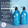 Luseta Hyaluronic Acid Moisturizing Shampoo & Conditioner Set for Dry and Damaged Hair, Sulfate Free Shampoo and Conditioner for Women Infused with Argan Oil and Shea Butter Paraben-Free2 x 16.9oz