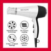 REVLON Volume Booster, Hair Dryer with Curl Enhancing Diffuser | Increase Volume, Decrease Frizz and Damage, Fast Drying, 1875 Watts (White)