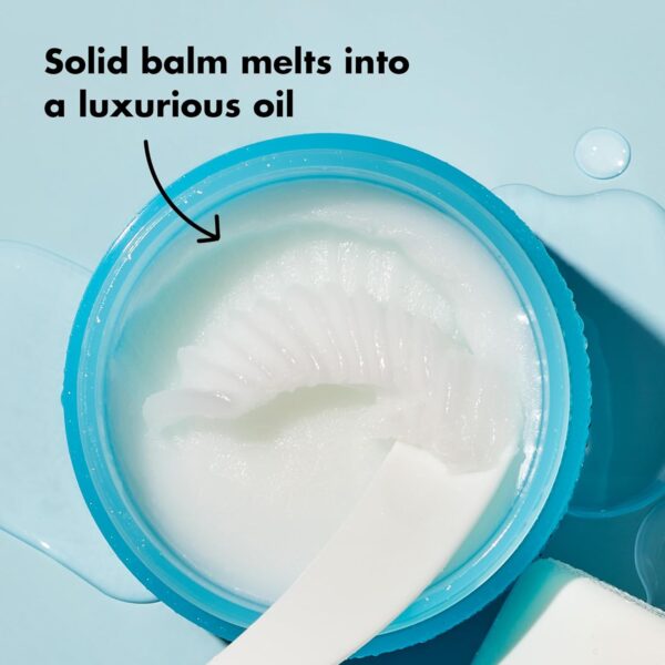 e.l.f. SKIN Mini Holy Hydration! Makeup Melting Cleansing Balm, Face Cleanser & Makeup Remover, Infused with Hyaluronic Acid to Hydrate Skin, 0.45 Oz (Pack of 2)