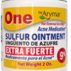 Arymar Sulfur Ointment 9% Acne Spot Treatment for Face and Body (2oz / Pack of 1)