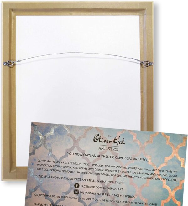 The Oliver Gal Artist Co. Fashion and Glam Wall Art Framed Canvas Prints 'Floral French Perfume' Perfumes