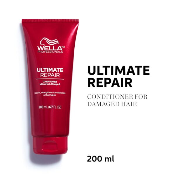Wella Professionals ULTIMATE REPAIR Conditioner for Damaged Hair | Deeply Nourishing | Repairs, Strengthens, & Moisturizes with AHA & Omega-9 | For All Hair Types