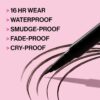 wet n wild Breakup Proof Liquid Eyeliner Bundle - Ultra-Fine Brush, Waterproof, 16-Hour Wear, Cruelty-Free & Vegan