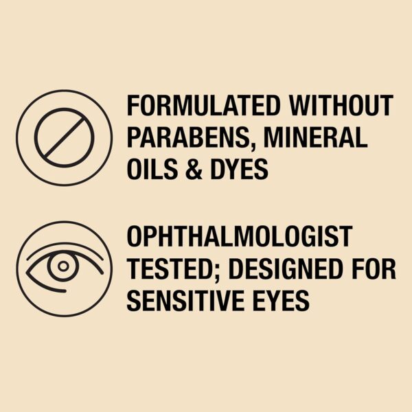 Neutrogena Healthy Definition Mascara, Eyelash Mascara Defines, Lifts, Curls, Lengthens & Volumizes Lashes, Dual-Sided Comb + Brush for Natural Application, Carbon Black,.27 oz