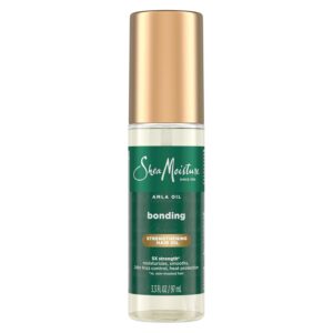 SheaMoisture Bonding Oil Amla Oil to Protect, Strengthen and Smooth Hair with Amla Oil and Fair-Trade Shea Butter with 5X Strength and 24-Hour Frizz & Humidity Control 3.3fl oz