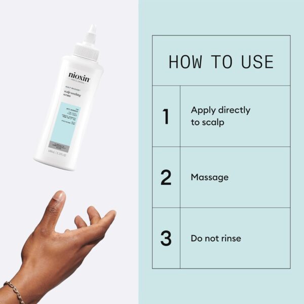 Nioxin Scalp Recovery System Scalp Soothing Serum | With Pyrithione Zinc and Green Tea Extracts | 3.38 Fl Oz