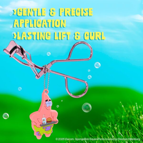 wet n wild Eyelash Curler & Charm, Gentle Silicone Cushion Pad, Curls & Lifts Lashes – Patrick