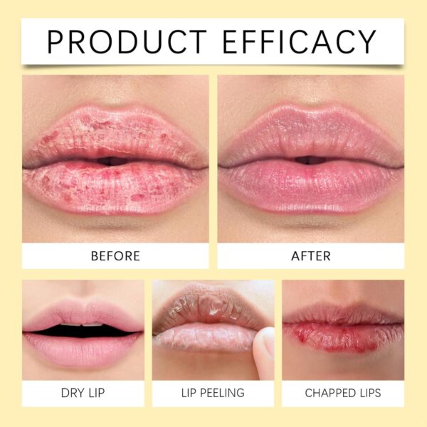 iiniim Lemon Ginger Lip Balm for Women Girls Hydrating Moisturizing Smooth Formula Dry Lips Care Non Greasy Long Lasting Yellow One Size