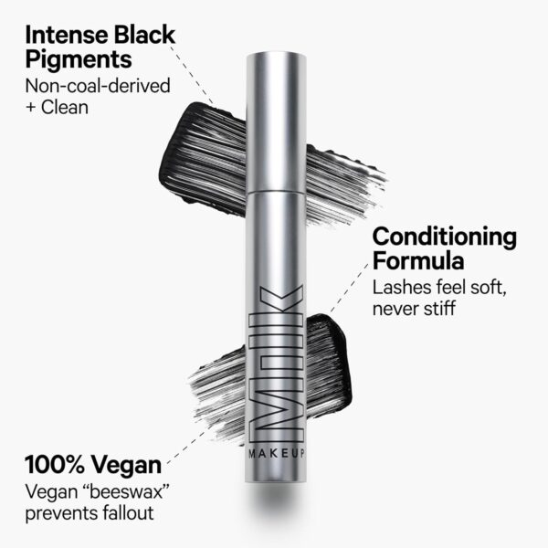 Milk Makeup KUSH Volumizing Mascara - Vegan, Clean, Cruelty-free - Fuller, Healthier Lashes