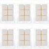 Carolina Candle Green Tea & Citrus Scented Wax Melts, Soy-Based White Wax Blend, 6 Wax Cubes, 2.46 oz - Pack of 6