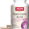 Jarrow Formulas Hyaluronic Acid 120 mg, Dietary Supplement, Skin Health Support, 60 Veggie Capsules, Up to 30 Day Supply