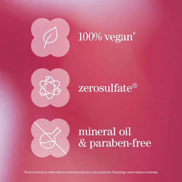 Pureology Smooth Perfection Conditioner - For Frizzy and Color-Treated Hair, Detangles & Controls Frizz, Sulfate-Free & Vegan