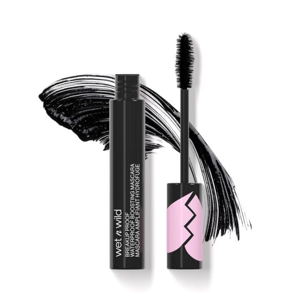 wet n wild Breakup Proof Mascara - Volumizing, Conditioning, Lengthening, Thickening, Waterproof, Smudge-Proof, Non-Clumping, Cruelty-Free & Vegan - Multicolor