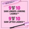 wet n wild Mascara - Lengthening, Vitamin E Enriched, Precision Comb Brush, Cruelty-Free, Gluten-Free, Sulfate-Free & Vegan - Very Black