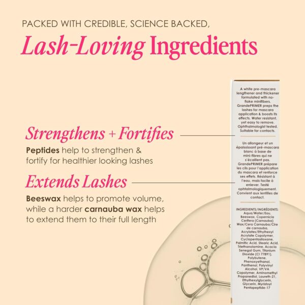 Grande Cosmetics GrandePRIMER Pre-Mascara Lengthener & Thickener