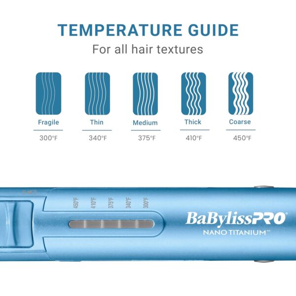 BaBylissPRO 1" Ultra-Sleek Strainless Steel Hair Styling Iron