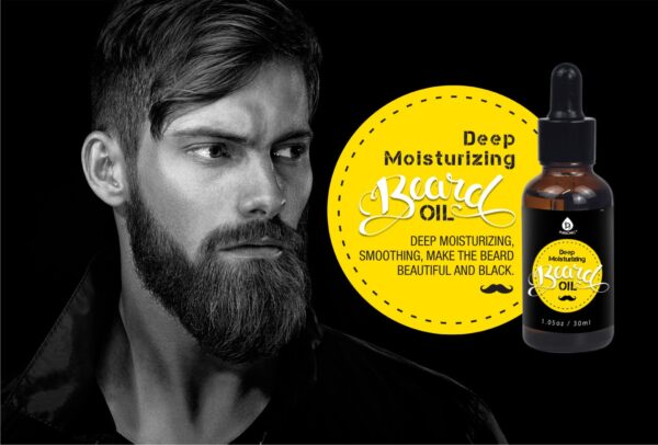 Pursonic Beard Care Grooming Set-Ultimate Beard Grooming Kit Includes Men's Beard Comb, Beard Oil,Beard Balm & Beard Serum