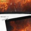 Makeup Bag for Women Cosmetic Bags Roaring Flame Travel Toiletry Bag Cute Zipper Make Up Bags Large Capacity Make Up Case Organizer Portable Makeup Pouch for Travelling Gift