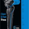 Braun Electric Shaver for Men, Series 5 5120s, Wet & Dry Shave, Turbo Shaving Mode, Foil Shaver, Engineered in Germany, with Beard Trimmer & Attachments, Blue