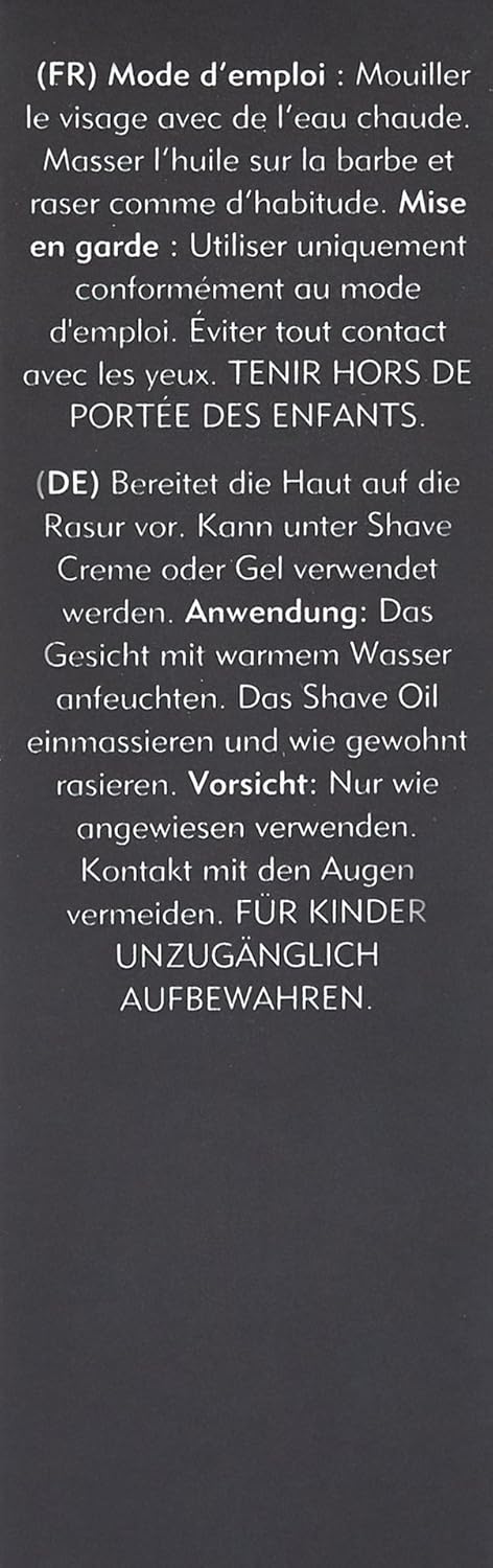 American Crew Shave Cream Oil, Ultra Gliding Shave Oil, 1.7 Fl Oz