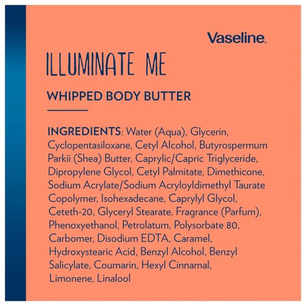 Vaseline Lotion - Illuminate Me Body Butter, Whipped Shea Butter Co-Created with Black Women for Luminous, Glowing Skin, Moisturizing Lotion for Extremely Dry Skin, Scented, 11 Oz Ea (Pack of 6)