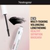 Neutrogena Healthy Definition Mascara, Eyelash Mascara Defines, Lifts, Curls, Lengthens & Volumizes Lashes, Dual-Sided Comb + Brush for Natural Application, Carbon Black,.27 oz
