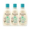 Aveeno Kids 2-in-1 Shampoo and Conditioner, Hydrating Shampoo and Conditioner for Soft, Smooth and Easily Manageable Hair, Oat Extract Formula, Gentle Scent, Hypoallergenic, 12 fl. oz, 3 Pack